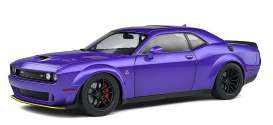 Dodge  - Challenger 2020 purple - 1:18 - Solido - 1805705 - soli1805705 | Toms Modelautos