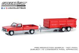 Chevrolet  - Scottsdale K20 Weatherred 1983 red - 1:64 - GreenLight - 32280C - gl32280C | Toms Modelautos