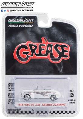 Ford  - De Luxe 1948 white - 1:64 - GreenLight - 62010A - gl62010A | Toms Modelautos