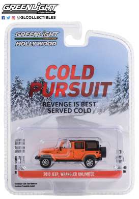 Jeep  - Wrangler 2010 orange - 1:64 - GreenLight - 62010E - gl62010E | Toms Modelautos