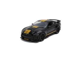 Ford  - Mustang Shelby GT500 2020 black/yellow - 1:24 - Jada Toys - 32661 - jada32661 | Toms Modelautos