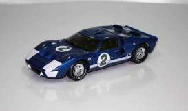 Ford  - 1966 blue/white - 1:18 - Shelby Collectibles - shelby401 | Toms Modelautos
