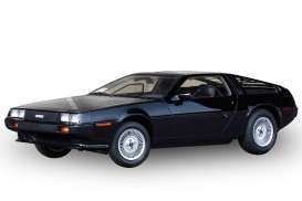 Delorean  - DMC 12 coupe 1981 black - 1:18 - SunStar - 2704 - sun2704 | Toms Modelautos