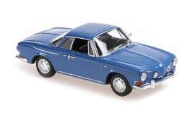 Volkswagen  - Karmann Ghia 1600 1966 blue - 1:43 - Maxichamps - 940050221 - mc940050221 | Toms Modelautos