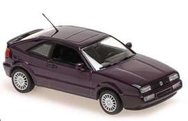 Volkswagen  - Corrado 1990 purple metallic - 1:43 - Maxichamps - 940055604 - mc940055604 | Toms Modelautos