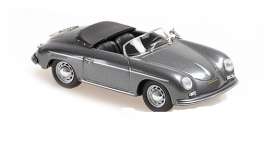 Porsche  - 356 A Speedster 1956 grey metallic - 1:43 - Maxichamps - 940065530 - mc940065530 | Toms Modelautos