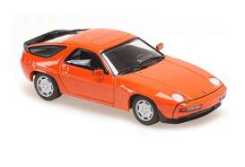 Porsche  - 928 S 1979 orange - 1:43 - Maxichamps - 940068122 - mc940068122 | Toms Modelautos