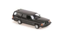 Volvo  - 240 GL Break 1986 black - 1:43 - Maxichamps - 9401714416 - mc940171416 | Toms Modelautos