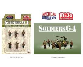 Figures  - Soldiers 64 2022 camouflage - 1:64 - American Diorama - 76502 - AD76502 | Toms Modelautos