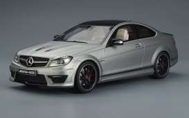 Mercedes Benz  - C63 AMG 2013 grey - 1:18 - GT Spirit - GT381 - GT381 | Toms Modelautos