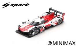 Toyota  - GR010 2021 red/white/black - 1:87 - Spark - 87S162 - spa87S162 | Toms Modelautos