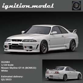 Nissan  - Skyline GT-R  white - 1:18 - Ignition - IG2684 - IG2684 | Toms Modelautos