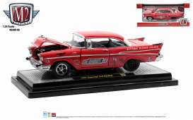 Chevrolet - 210 1957 red - 1:24 - M2 Machines - 40300-95A - M2-40300-95A | Toms Modelautos Chevrolet - 210 1957 red - 1:24 - M2 Machines - 40300-95A - M2-40300-95A | Toms Modelautos