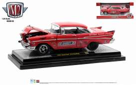 Chevrolet  - 210 1957 red - 1:24 - M2 Machines - 40300-95A - M2-40300-95A | Toms Modelautos