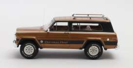 Jeep  - Cherokee 1980 brown - 1:43 - Matrix - 21004-012 - MX21004-012 | Toms Modelautos