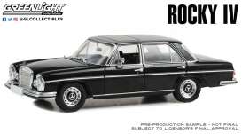 Mercedes Benz  - 1972 black - 1:43 - GreenLight - 86639 - gl86639 | Toms Modelautos