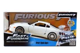 Toyota  - Supra F&F 1995 white - 1:24 - Jada Toys - 97375 - jada253203046 | Toms Modelautos