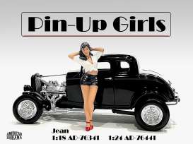 Figures  - Pin-Up Girl Jean 2022  - 1:18 - American Diorama - 76341 - AD76341 | Toms Modelautos