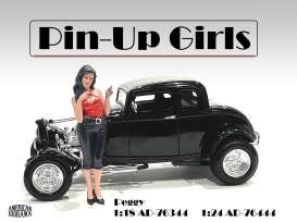 Figures  - Pin-Up Girl Peggy 2022  - 1:18 - American Diorama - 76344 - AD76344 | Toms Modelautos