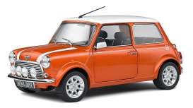 Mini  - Cooper Sport 1997 orange/white - 1:18 - Solido - 1800609 - soli1800609 | Toms Modelautos