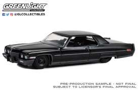 Cadillac  - Coupe 1971 black - 1:64 - GreenLight - 28130A - gl28130A | Toms Modelautos