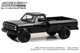 Dodge  - Power 1993 black - 1:64 - GreenLight - 28130D - gl28130D | Toms Modelautos