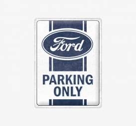 Tac Signs 3D  - Ford blue/white - Tac Signs - NA23339 - tac3D23339 | Toms Modelautos