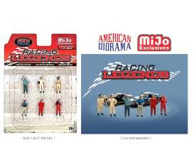 Figures  - Racing Legends 2022 various - 1:64 - American Diorama - 76503 - AD76503 | Toms Modelautos