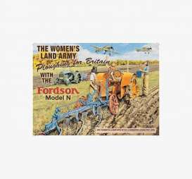 Tac Signs  - Tractor, Fordson, Army orange/various - Tac Signs - BK22244 - tacBK22244 | Toms Modelautos
