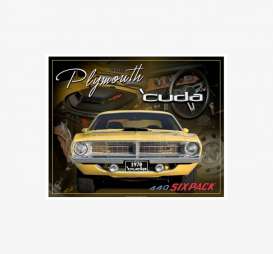 Tac Signs  - Plymouth black/brown/yellow - Tac Signs - R438733 - tacR438733 | Toms Modelautos