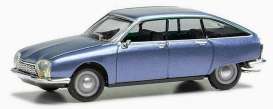 Citroen  - GS blue metallic - 1:87 - Herpa - H430722-003 - herpa430722-003 | Toms Modelautos