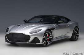 Aston Martin  - silver - 1:18 - AutoArt - 70298 - autoart70298 | Toms Modelautos
