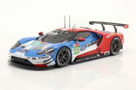 Ford  - GT 2019 red/white/blue - 1:18 - IXO Models - SP-FGT18102 - ixSP-FGT18102 | Toms Modelautos