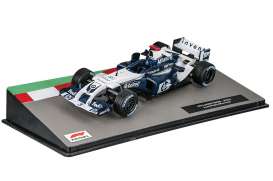 Williams  - FW26 #3 JP Montoya 2004 white/blue - 1:43 - Magazine Models - magF1FW26 | Toms Modelautos