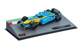 Renault  - R24 #7 J. Trulli 2004 light blue/yellow - 1:43 - Magazine Models - magF1R24 | Toms Modelautos