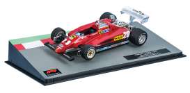 Ferrari  - 126C2 #28 Mario Andretti 1982 red/black/silver - 1:43 - Magazine Models - magF1126C2 | Toms Modelautos