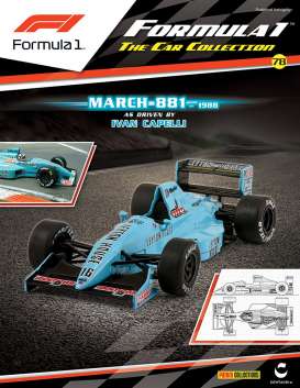 March  - 881 #16 Ivan Capelli 1988 light blue - 1:43 - Magazine Models - magF1March881 | Toms Modelautos