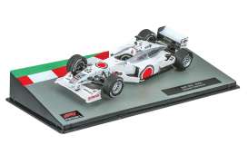 Bar  - 002 #22 J. Villeneuve 2000 white/red/silver - 1:43 - Magazine Models - magF1Bar002 | Toms Modelautos