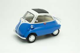BMW  - Isetta blue/white - 1:18 - Welly - 24096 - welly24096b | Toms Modelautos