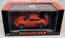 Porsche  - 911 (992) GT3 lava orange - 1:64 - Wbros - 643061004 - wbros643061004 | Toms Modelautos