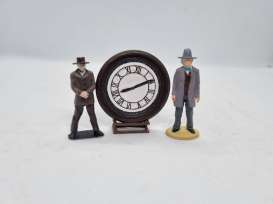 Figures diorama - BTTF Marty, Doc & Clock various - 1:43 - Cartrix - CTPL021 - CTPL021 | Toms Modelautos