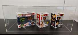 Accessoires diorama - Clear Display Case (no base). 2022 clear transparant - 1:8 - Triple9 Collection - T9-8clear | Toms Modelautos