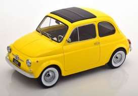 Fiat  - 500 1968 yellow - 1:12 - KK - Scale - KKDC120034 - kkdc120034 | Toms Modelautos