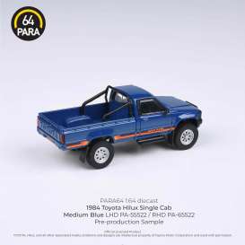 Toyota  - Hilux Single Cab 1984 blue - 1:64 - Para64 - 65522 - pa65522rhd | Toms Modelautos