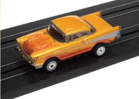 Chevrolet  - Bel Air 1957 orange - 1:64 - Auto World - SC379 - awSC379-2or | Toms Modelautos