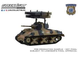 Sherman  - M4 1945 camouflage  - 1:64 - GreenLight - 30441 - gl30441 | Toms Modelautos