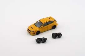 Subaru  - Impreza WRX STi 2009 yellow - 1:64 - BM Creations - 64B0221 - BM64B0221lhd | Toms Modelautos