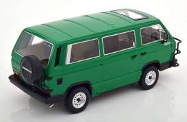 Volkswagen  - T3 Bus 1987 green - 1:18 - KK - Scale - KKDC180965 - kkdc180965 | Toms Modelautos