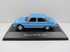 Peugeot  - 504 1977 Light Blue - 1:43 - Magazine Models - ARG65 - magARG65 | Toms Modelautos