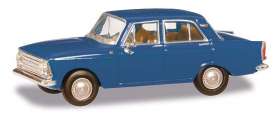 Moskvitch  - 408 blue - 1:87 - Herpa - H024365-005 - herpa024365-005 | Toms Modelautos
